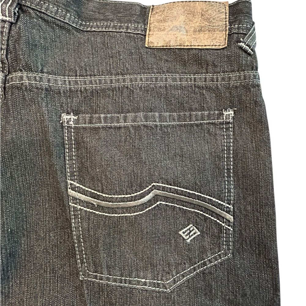 Enyce Men's‎ Charcoal Y2K Skater Grunge Jeans 40/34 - Picture 5 of 12